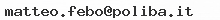Indirizzo e-mail